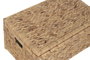 DKD Home Decor Set de 2 Cestos para la Ropa de Jacinto de Agua con Tapa