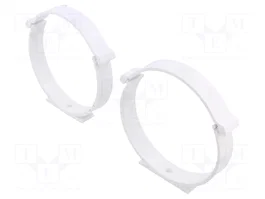 DOSPEL S.A. Soporte de ducto redondo Ø104mm blanco