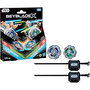 Hasbro Beyblade X Star Wars Pack de Batalla G1694 con Tops Obi-Wan Kenobi y General Grievous para +8 Años, Incluye 2 Lanzadores y Tops Intercambiables