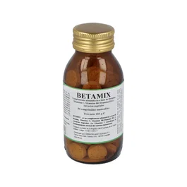 Herboplanet Betamix 80 Comp. - Complemento con Betaina, Vitaminas B, C y Folato - Apoyo al Sistema Inmunitario - 80 Comprimidos Masticables