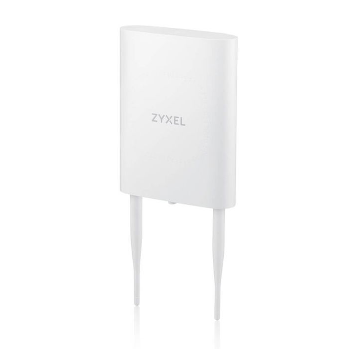 Zyxel NWA55AXE-EU0102F Punto de Acceso Wi-Fi 6 Dual-Band AX1800, 1.775 Gbps, PoE+, Antenas Externas, Gestión Nebula/Standalone