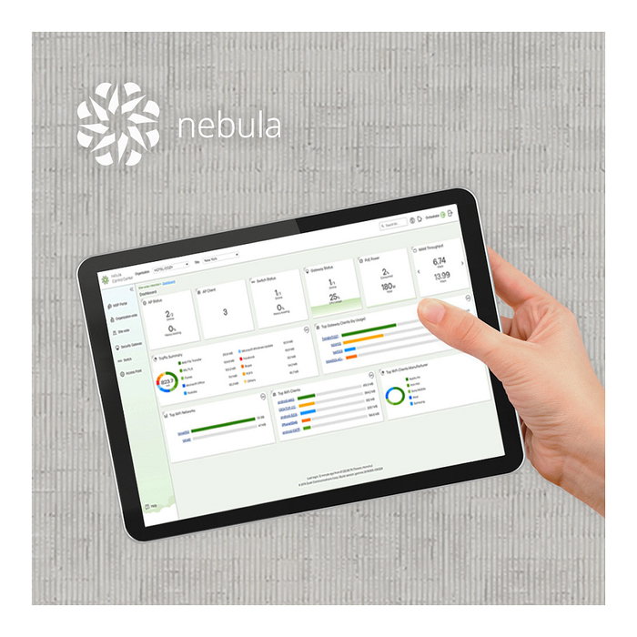 Zyxel NWA55AXE Punto de Acceso WiFi 6 AX1800 Outdoor, 1775 Mbps, PoE, 2 Antenas, Resistente para Exterior, Blanco