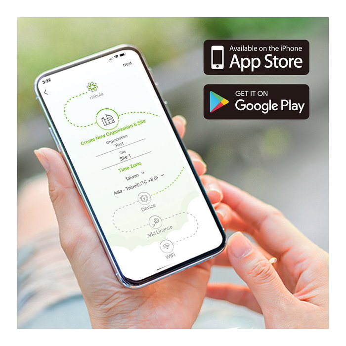 Zyxel NWA55AXE Punto de Acceso WiFi 6 AX1800 Outdoor, 1775 Mbps, PoE, 2 Antenas, Resistente para Exterior, Blanco