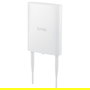 Zyxel NWA55AXE Punto de Acceso WiFi 6 AX1800 Outdoor, 1775 Mbps, PoE, 2 Antenas, Resistente para Exterior, Blanco