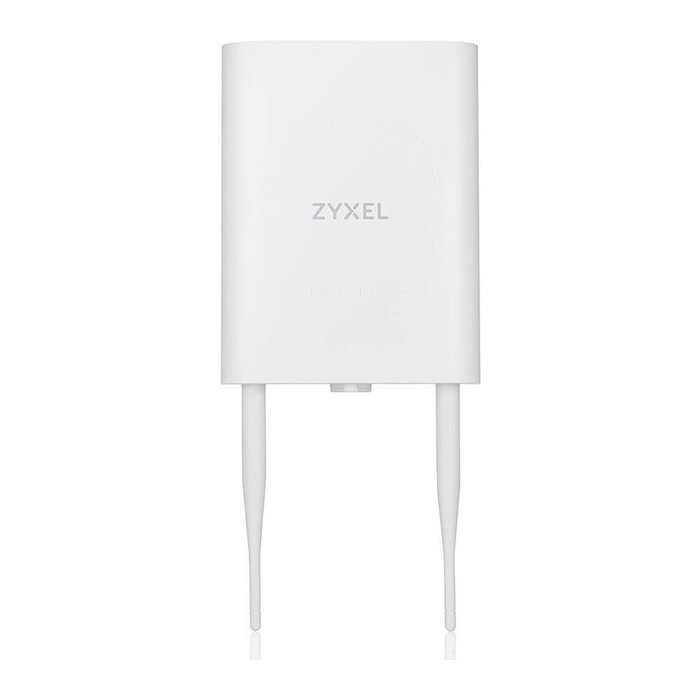 Zyxel NWA55AXE Punto de Acceso WiFi 6 AX1800 Outdoor, 1775 Mbps, PoE, 2 Antenas, Resistente para Exterior, Blanco
