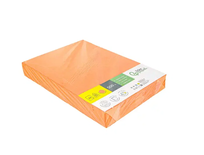Liderpapel Papel de color Naranja intenso Din A3 80 g Liderpapel Papel de color Naranja intenso Din A3 80 g