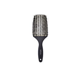 Bifull Cepillo Ergonómico con Base de Aluminio Onix, Cerdas de Nylon y Pelo de Jabalí, Antiencrespamiento