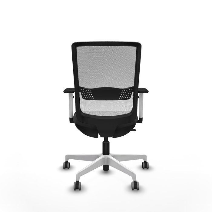 PIQUERAS Y CRESPO Silla de oficina Haches Gris oscuro y Blanco PIQUERAS Y CRESPO Silla de oficina Haches Gris oscuro y Blanco