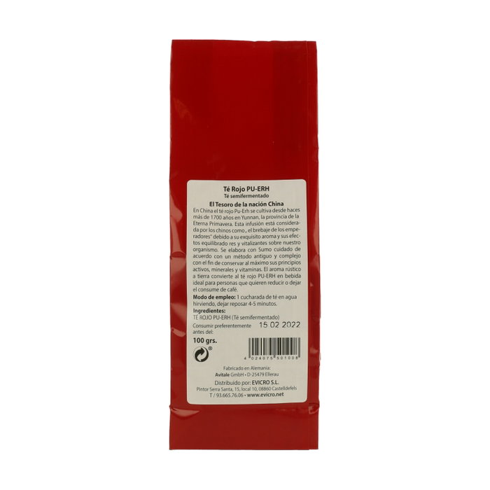 Madal Bal Té Rojo Pu-erh 100g