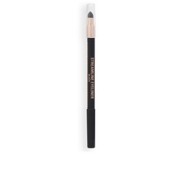 Revolution Make Up Streamline Eyeliner Waterline Pencil #black 1,3 g - Lápiz Delineador de Ojos Ultracremoso, Waterproof, Vegano