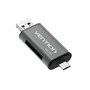 Vention Lector de Tarjetas Externo CCJH0 USB 2.0 Gris