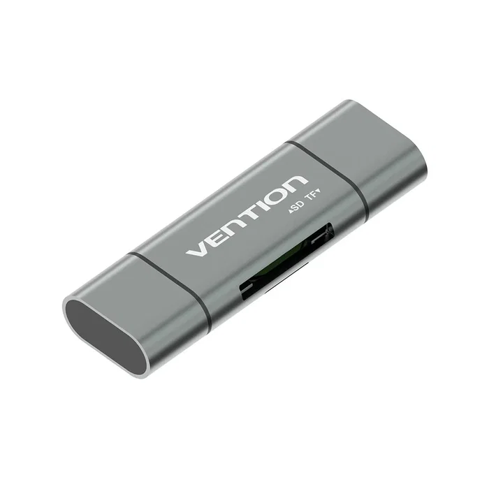 Vention Lector de Tarjetas Externo CCJH0 USB 2.0 Gris
