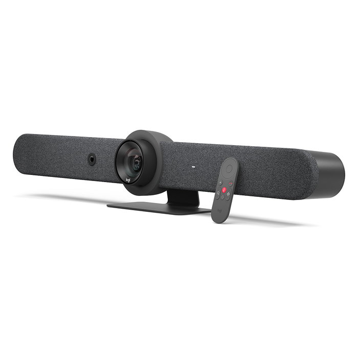 Logitech Tap Rally Bar Bundle - Grafito - Zoom Logitech Tap Rally Bar Bundle - Grafito - Zoom