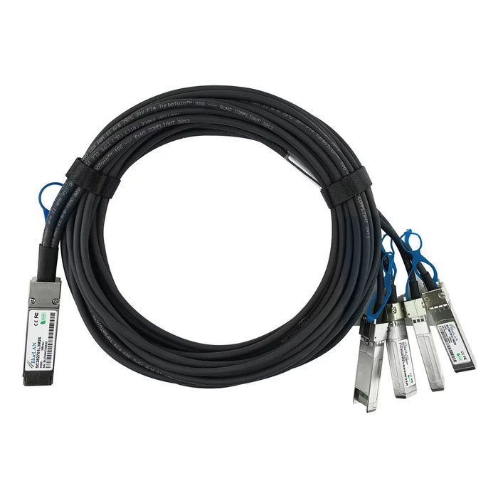 BlueOptics XXV4DACBL1M-BL 100Gb 1m QSFP28 a 4xSFP28 DAC BlueOptics XXV4DACBL1M-BL 100Gb 1m QSFP28 a 4xSFP28 DAC