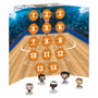 FUNKO Calendario de adviento Pocket Pop NBA