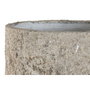 DKD Home Decor Jarrón de Terracota Gris XXL Hecho a Mano