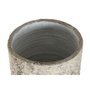 DKD Home Decor Jarrón de Terracota Gris XXL Hecho a Mano
