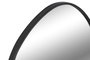 DKD Home Decor Espejo Metal Negro 60x78 cm