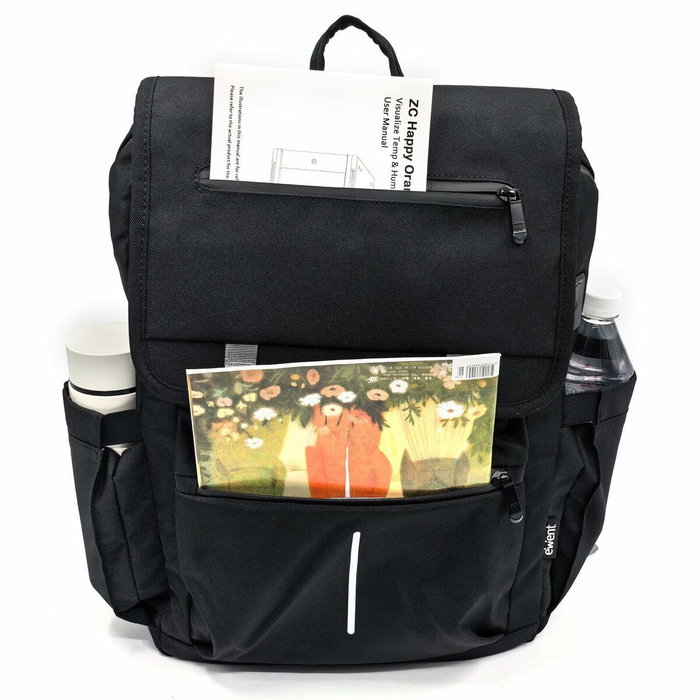 EWENT Mochila Vintage Unisex Impermeable para Portátil 16.1 pulgadas Negro EWENT Mochila Vintage Unisex Impermeable para Portátil 16.1 pulgadas Negro