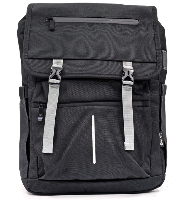 EWENT Mochila Vintage Unisex Impermeable para Portátil 16.1 pulgadas Negro EWENT Mochila Vintage Unisex Impermeable para Portátil 16.1 pulgadas Negro