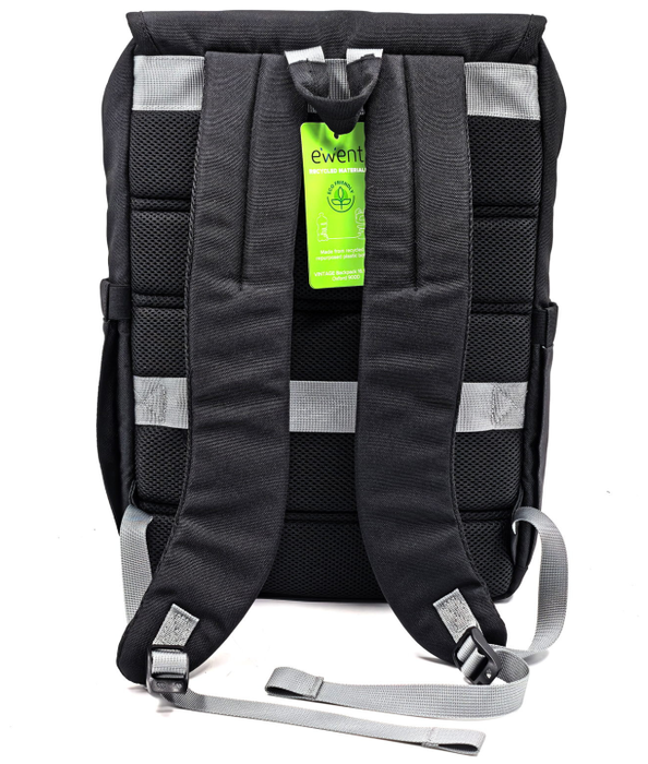 EWENT Mochila Vintage Unisex Impermeable para Portátil 16.1 pulgadas Negro EWENT Mochila Vintage Unisex Impermeable para Portátil 16.1 pulgadas Negro