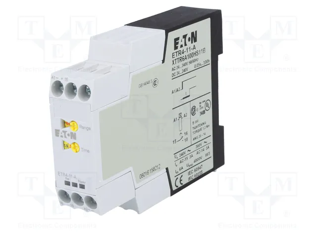 EATON ELECTRIC ETR4-11-A Relé de tiempo SPDT 250VAC/3A