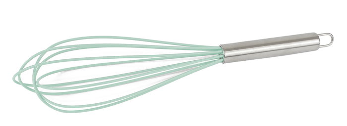 Wooow Batehuevos de Acero Inoxidable y Silicona 26 cm (36 Unidades)