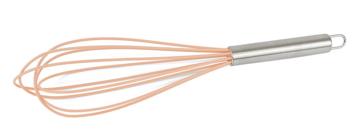 Wooow Batehuevos de Acero Inoxidable y Silicona 26 cm (36 Unidades)