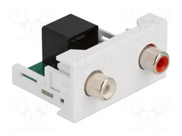 DeLOCK Módulo Easy 45 2 x RCA hembra a RJ45 hembra