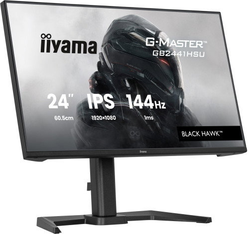 Iiyama GB2441HSU-B1 Monitor 24" Full HD IPS 100Hz 1ms MPRT HDR10 Altavoces USB Hub Soporte Ajustable Flicker-Free Low Blue Light Negro Iiyama GB2441HSU-B1 Monitor 24" Full HD IPS 100Hz 1ms MPRT HDR10 Altavoces USB Hub Soporte Ajustable Flicker-Free Low Blue Light Negro