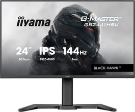 Iiyama GB2441HSU-B1 Monitor 24" Full HD IPS 100Hz 1ms MPRT HDR10 Altavoces USB Hub Soporte Ajustable Flicker-Free Low Blue Light Negro