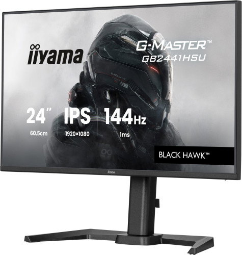 Iiyama GB2441HSU-B1 Monitor 24" Full HD IPS 100Hz 1ms MPRT HDR10 Altavoces USB Hub Soporte Ajustable Flicker-Free Low Blue Light Negro Iiyama GB2441HSU-B1 Monitor 24" Full HD IPS 100Hz 1ms MPRT HDR10 Altavoces USB Hub Soporte Ajustable Flicker-Free Low Blue Light Negro
