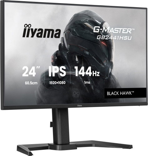 Iiyama GB2441HSU-B1 Monitor 24" Full HD IPS 100Hz 1ms MPRT HDR10 Altavoces USB Hub Soporte Ajustable Flicker-Free Low Blue Light Negro Iiyama GB2441HSU-B1 Monitor 24" Full HD IPS 100Hz 1ms MPRT HDR10 Altavoces USB Hub Soporte Ajustable Flicker-Free Low Blue Light Negro