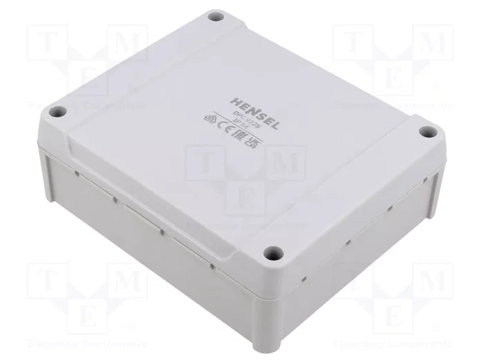 HENSEL ENYCASE® Caja de conexiones gris con abrazaderas HENSEL ENYCASE® Caja de conexiones gris con abrazaderas