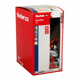 Fischer Taco Duotec 10, bolsa de 50 unidades
