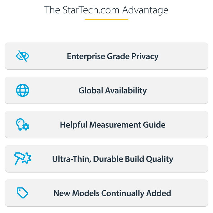 StarTech.com Filtro de Privacidad para Portátil de 14in 16:10 Táctil de Voltear StarTech.com Filtro de Privacidad para Portátil de 14in 16:10 Táctil de Voltear