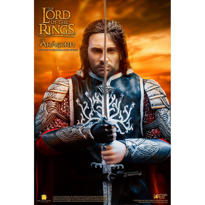 Star Ace Figura Aragorn El Señor de los Anillos Real Master Series 23cm