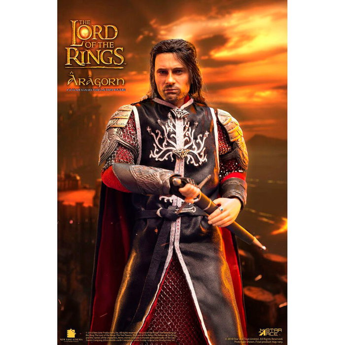 Star Ace Figura Aragorn El Señor de los Anillos Real Master Series 23cm
