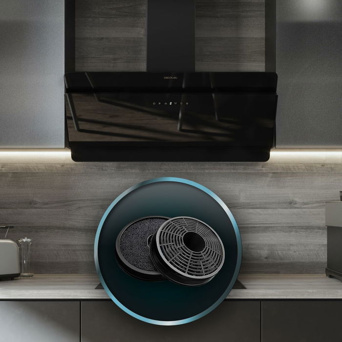 Campana Convencional Cecotec Bolero Flux DT 908000 Negro Campana Convencional Cecotec Bolero Flux DT 908000 Negro