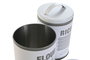 DKD Home Decor Bote Blanco Gris Metal 10.5 x 18 x 10.5 cm (12 Unidades)