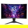ASRock PG27QRT2A Monitor Gaming Curvo 27" QHD 16:9 180Hz VA HDMI DP Conexión para Gaming