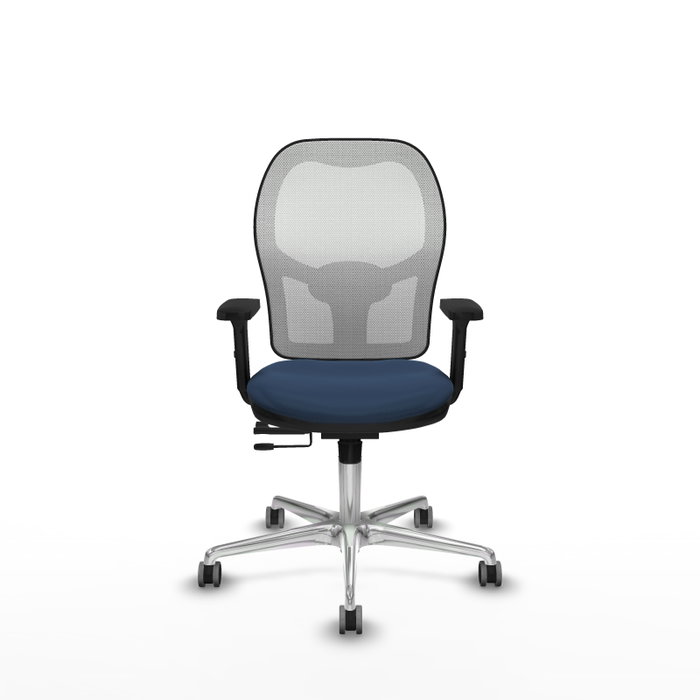 PIQUERAS Y CRESPO Silla de oficina Jorquera Azul marino y Blanco PIQUERAS Y CRESPO Silla de oficina Jorquera Azul marino y Blanco