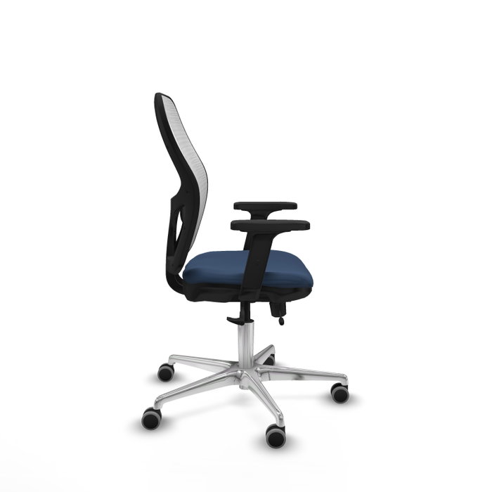 PIQUERAS Y CRESPO Silla de oficina Jorquera Azul marino y Blanco PIQUERAS Y CRESPO Silla de oficina Jorquera Azul marino y Blanco