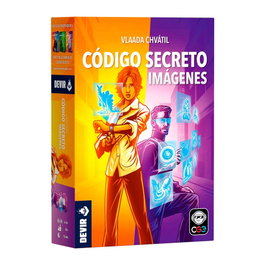 Devir Código Secreto Imágenes Juego de Mesa para 2-8 Jugadores, 15 min, 10 Años, Castellano