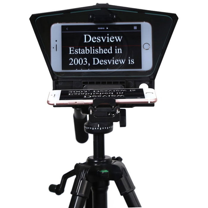 Desview T2 Teleprompter para Smartphone, Tablet y DSLR Desview T2 Teleprompter para Smartphone, Tablet y DSLR