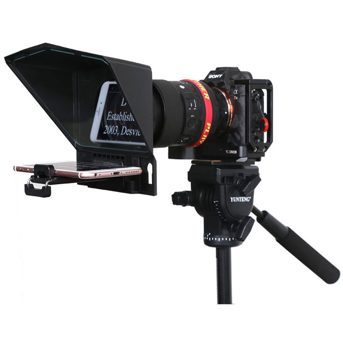 Desview T2 Teleprompter para Smartphone, Tablet y DSLR Desview T2 Teleprompter para Smartphone, Tablet y DSLR