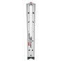 Hailo Master D100 Escalera de tijera de doble cara 2x6 pasos