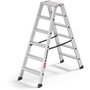Hailo Master D100 Escalera de tijera de doble cara 2x6 pasos