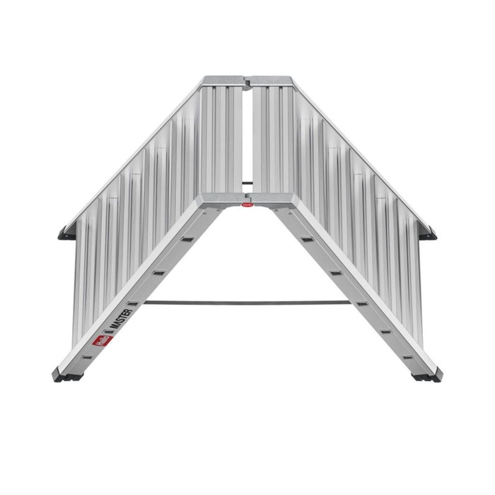 Hailo Master D100 Escalera de tijera de doble cara 2x6 pasos