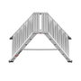 Hailo Master D100 Escalera de tijera de doble cara 2x6 pasos